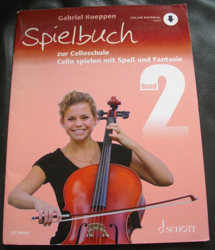 Spielbuch zur celloschule - spielbuch,