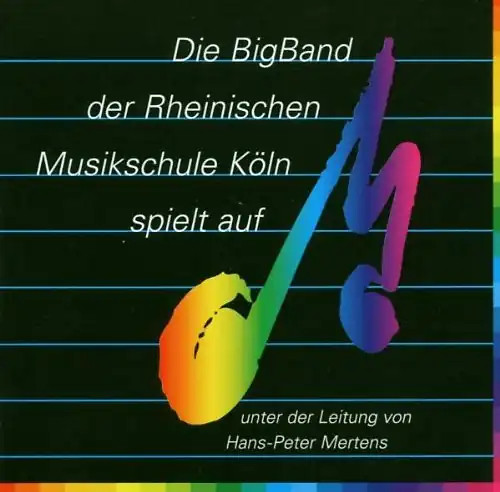 Big band der musikschule - band, rh.musikschule