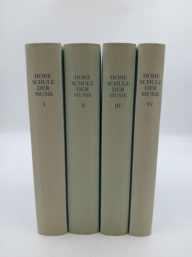 Hohe schule der musik - musik,