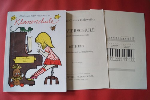 Klavierschule - , beilage)