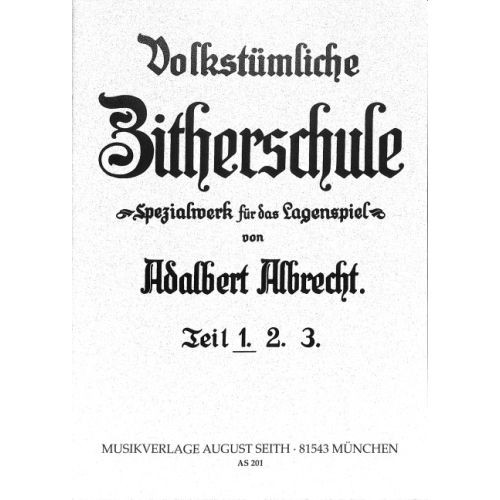 Volkstümliche zitherschule - volkstümliche,