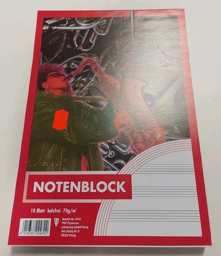 Pvp notenblock stk - notenblock/, 10