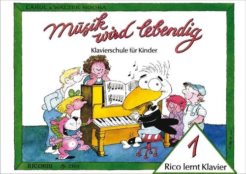 Rico lernt klavier - lernt,